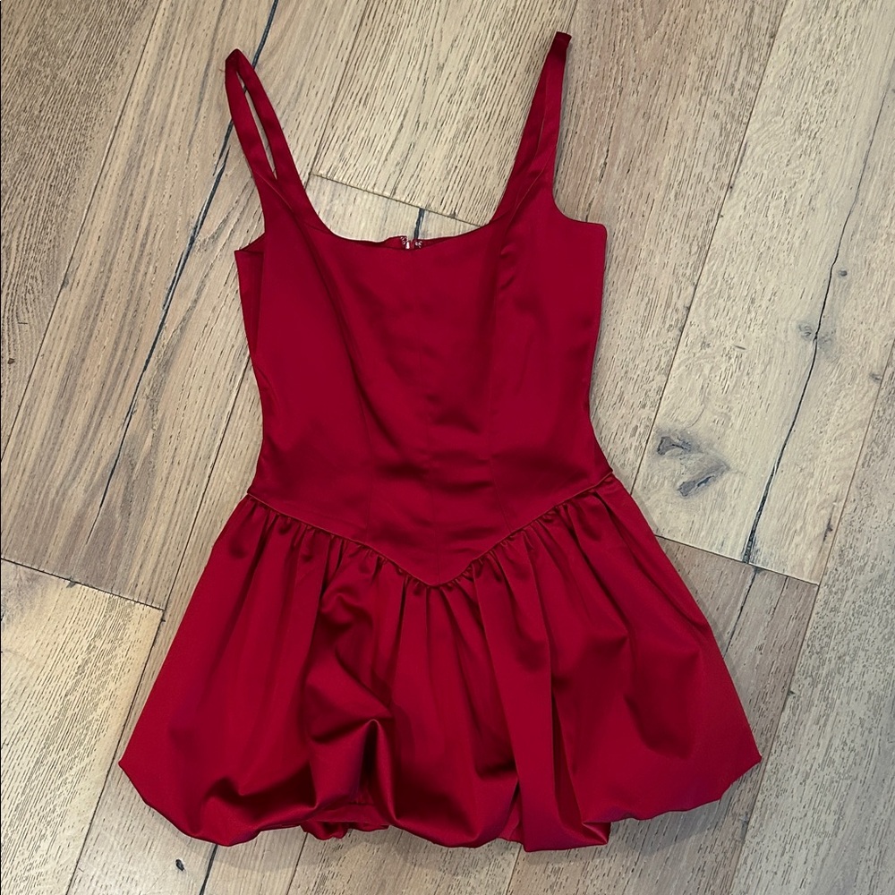 Amanda Uprichard Red Mini Dress